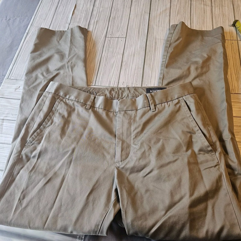 Bonobos Pants‎ Mens 32x30 Beige Wednesday Straight Leg Dress Pants